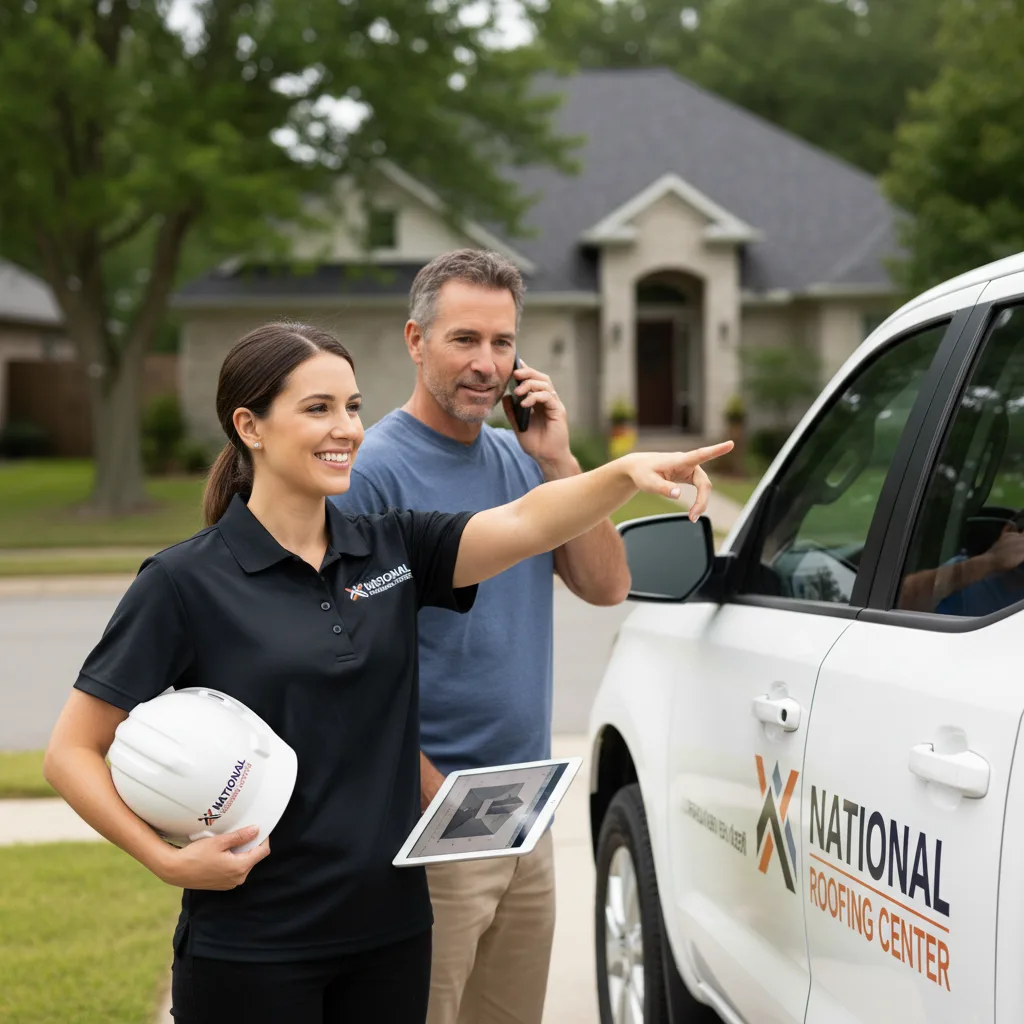 National Roofing Center customer support in Evart